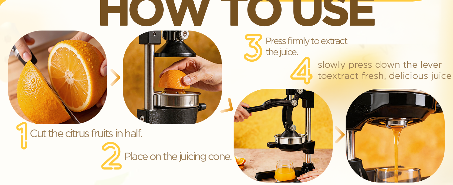 Cast Iron Juicer