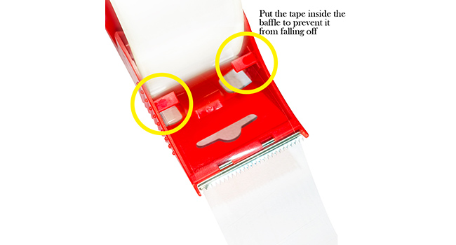 PERFECTAPE Heavy Duty Packing Tape Dispenser