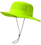 UVSAI UPF 50+ Bucket Sun Hat with Laser Perforated Mesh Cooling Adjustable Breathable Lightweight...