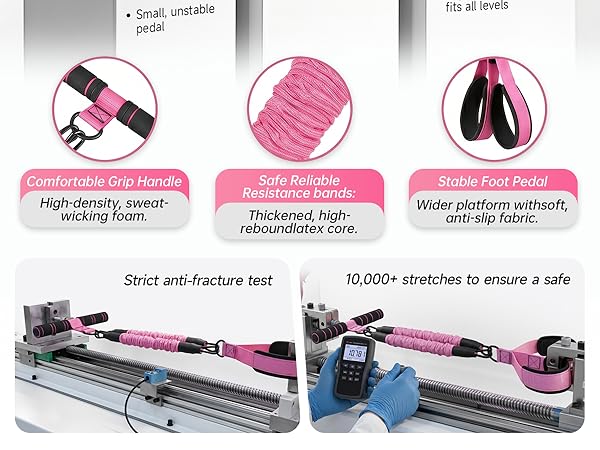10,000+ stretches to ensure a safe