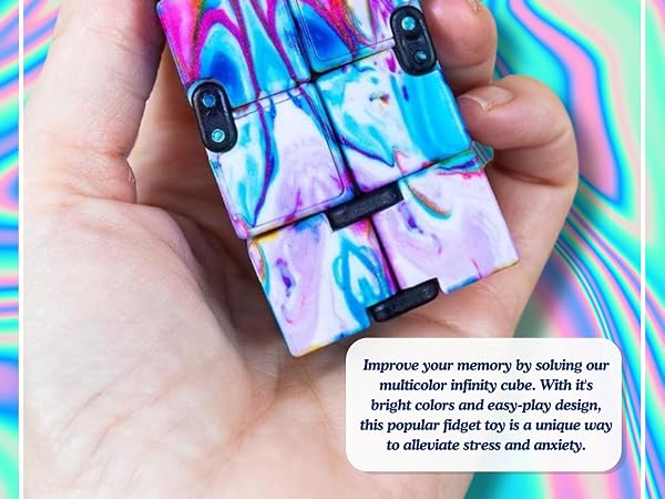 Infinity fidget cube