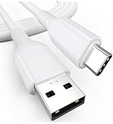 USB A to USB C Data Cable 6ft,10Gbps USB 3.2 High Speed Transfer + 3A Fast Charging USB-A to Type...