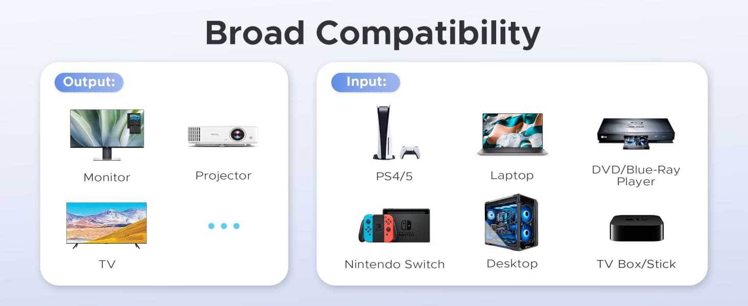 Broad Compatibility