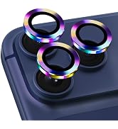 AHASTYLE for iPhone 17 Pro/iPhone 17 Pro Max Camera Lens Protector | 1:1 Perfect Fit, Military Gr...