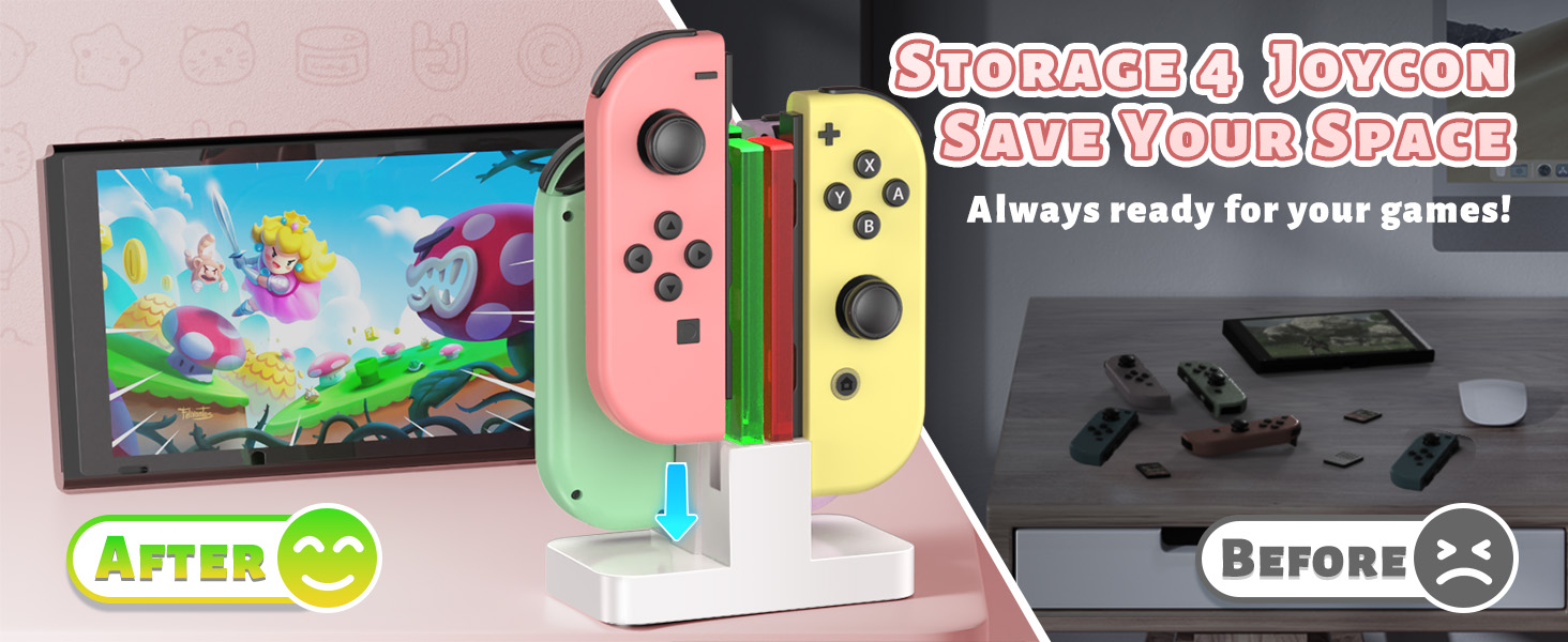 switch joycon charger