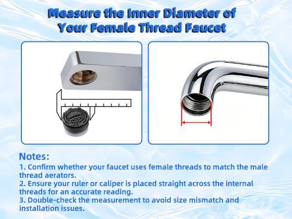 Faucet Aerator for Aerators