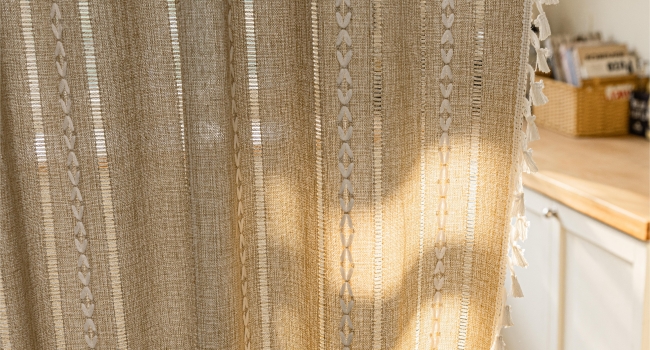 boho curtains