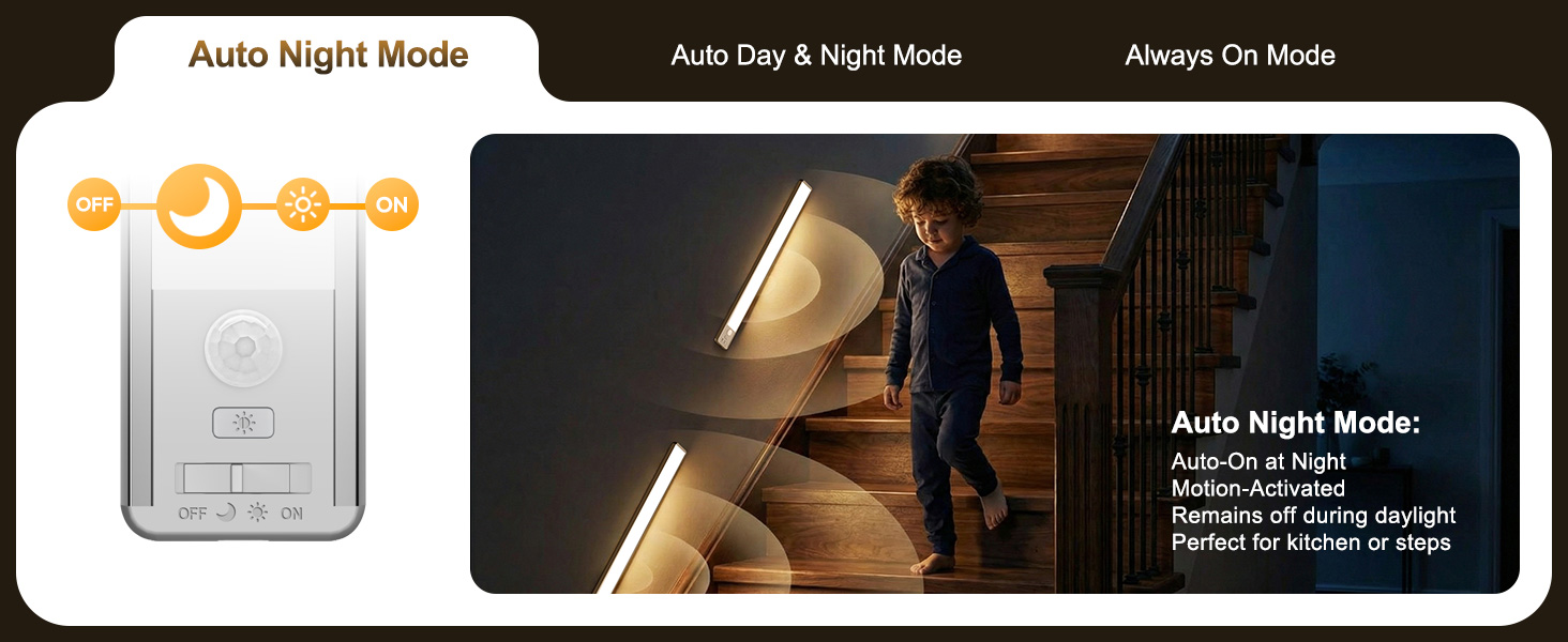 auto night mode auto on at night