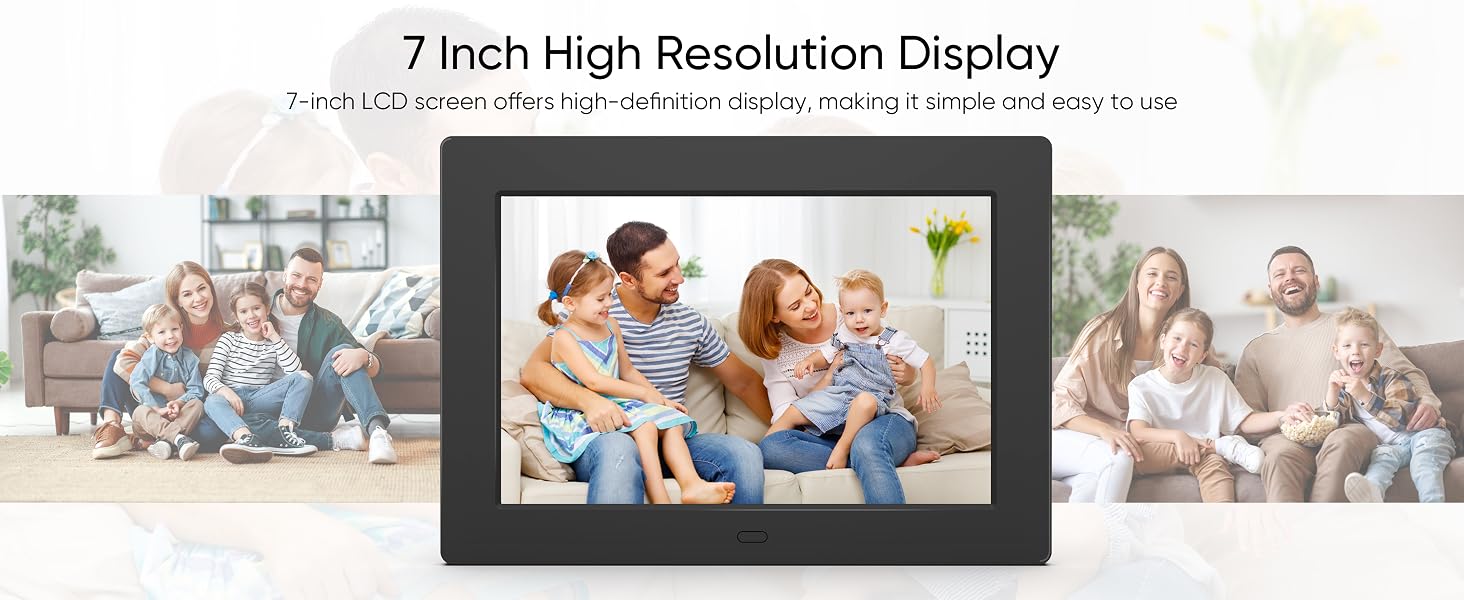 7 inch digital picture frames