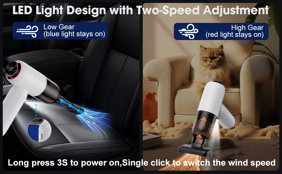 Handheld Car Vacuum Cleaner Cordless
