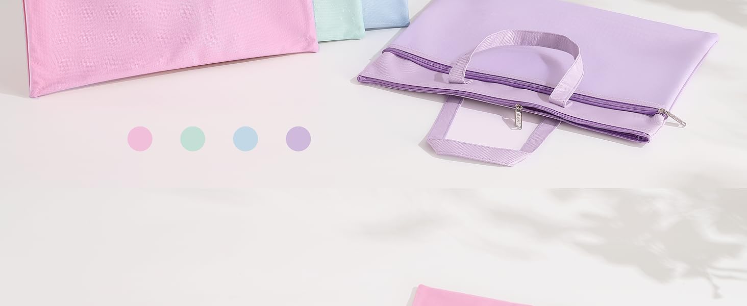 Zipper Pouch with Handle