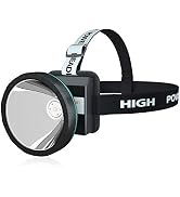 ODEAR Bright Headlamp Rechargeable LED Torch for Mining,Camping, Hiking, Fishing