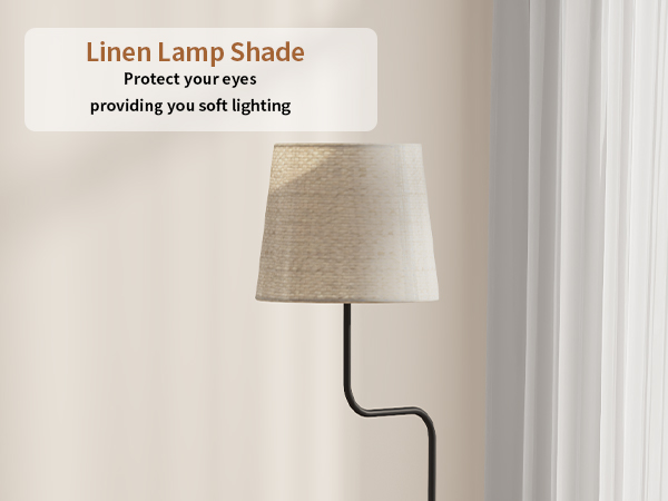 Floor Lamp with Table