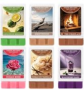 STRN Wax Melts, Soy Wax Cubes 6 Scents Fall Scented Long-Lasting | Sandalwood Vanilla Ocean Roses...