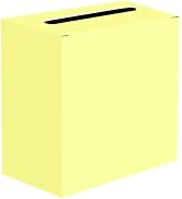 SietDESEO Yellow Card Box for Graduation Large Cardboard Gift Card Box Holder for Wedding Recepti...