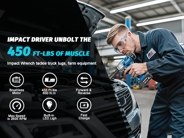 impact driver impact wrench 1/2 impact gun impact gun cordless impact wrench