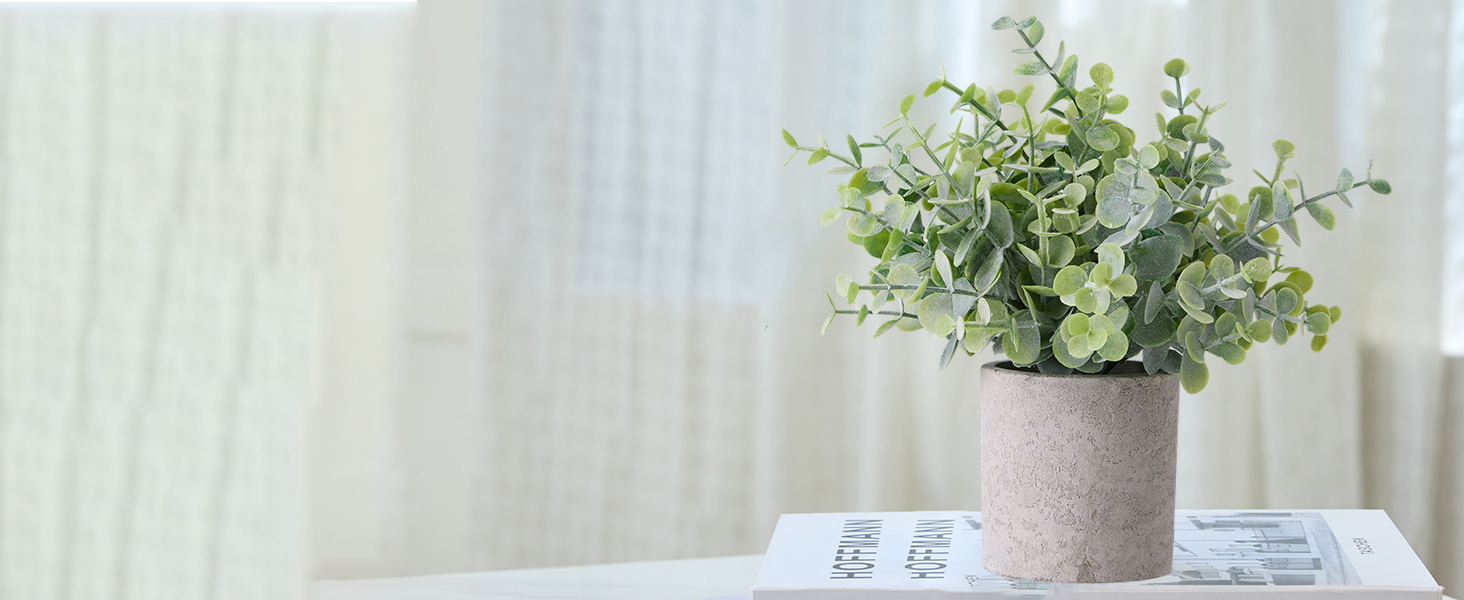 small fake plants