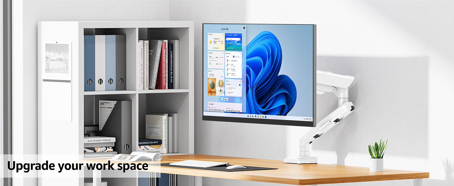 single monitor desk mount