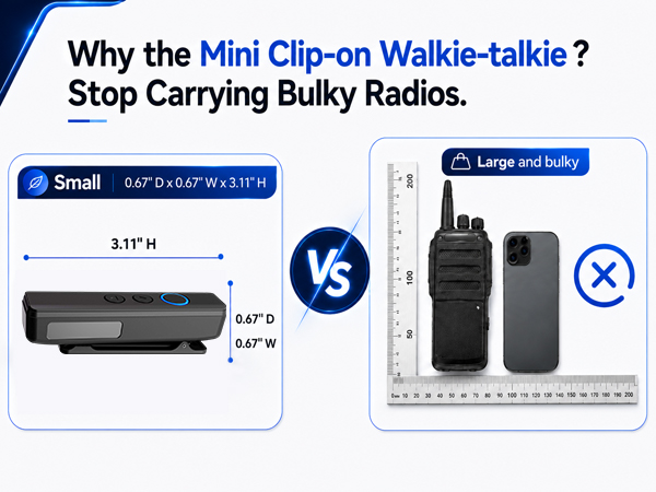 Super Mini Walkie Talkies