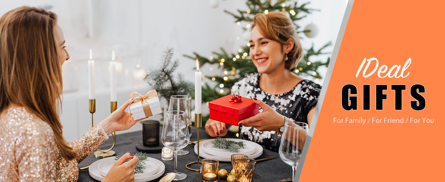 Ideal gifts for friends and family