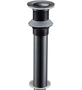 Flybath Sink Drain Brass Oil Rubbed Bronze Finish Bathroom Faucet Small Pop Up Vessel Basin Sink ...