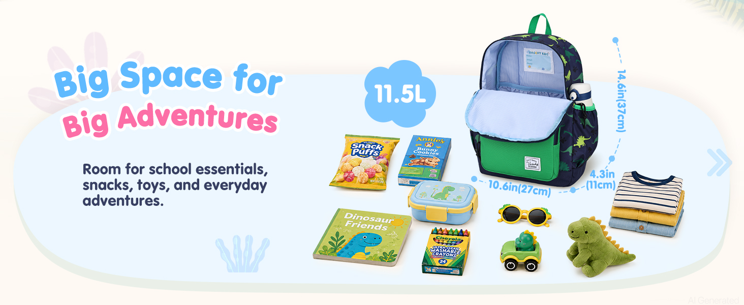 Lightweight Backpack for Kids (5)