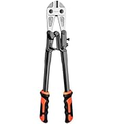 NOEAIKE 14 Inch Bolt Cutter Heavy Duty Forged T8 Steel Blade Wire Cutters for Chain/Metal/Screw/R...