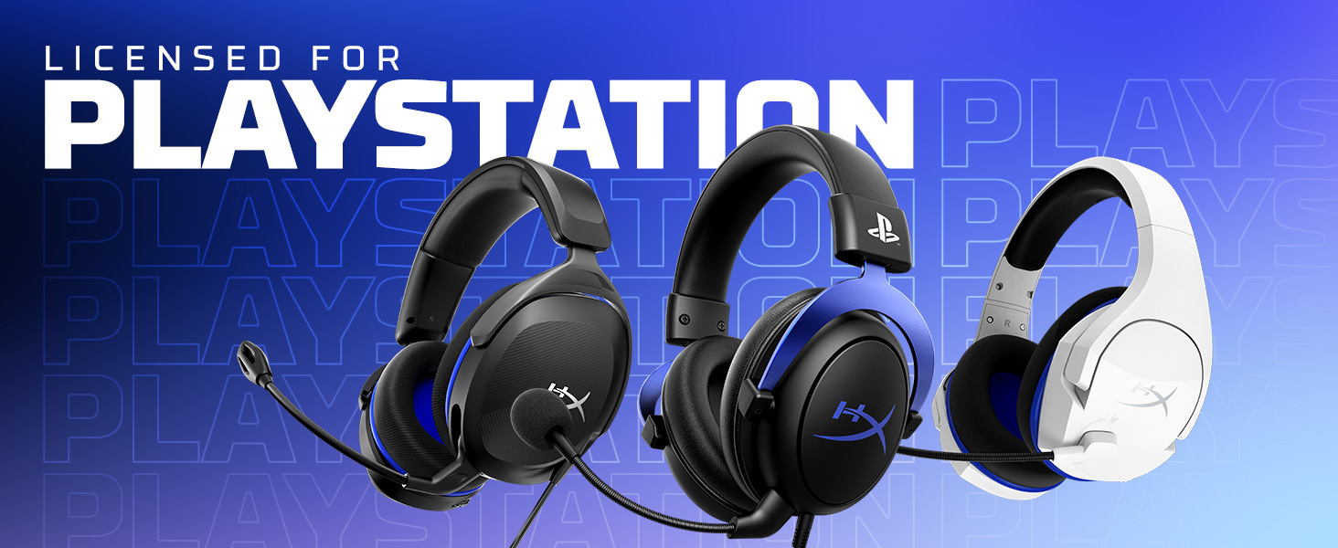 Meet the HyperX PlayStation Headsets