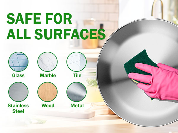 Safe for all Surfaces