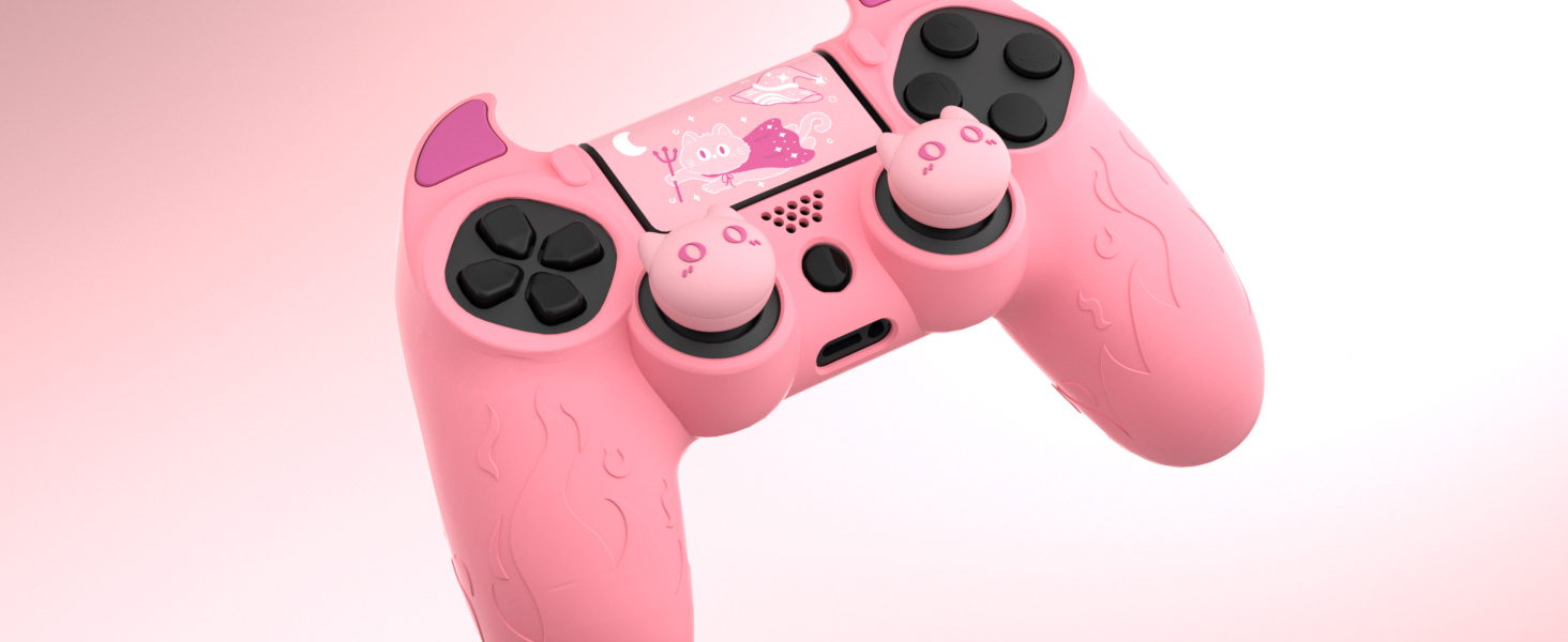 PlayVital Cute Demon Silicone Cover for Xbox Series X/S Controller,