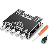 Daakro ZK-MT21 Bluetooth Amplifier Board,50W+50W+100W 2.1 Channel Subwoofer Amp Board with Treble...
