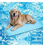 Dog Cooling Mat, Upgraded Arc-Chill Cooling Mat for Dogs Q-Max>0.4, Washable Dog Cooling Pad, Non...