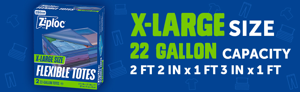 Ziploc Flexi Totes