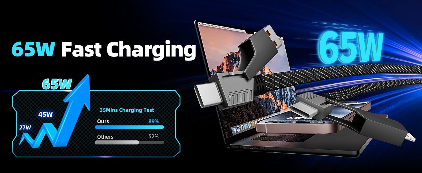 4 in 1 charging cable