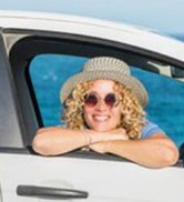 Sunglass Holder for Car Visor