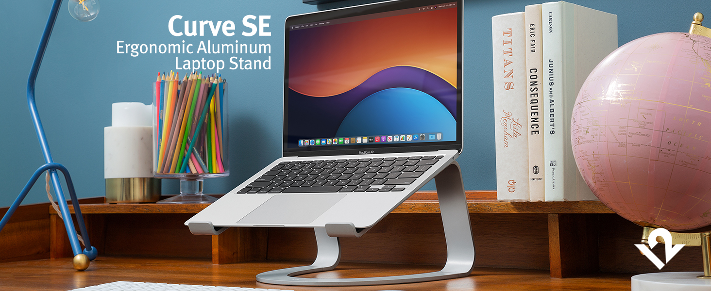 Curve SE Ergonomic Aluminum Laptop Stand