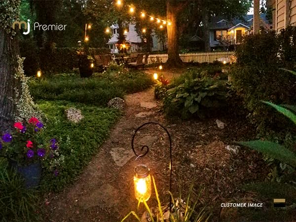 Mason Jar Lights Hanging