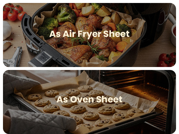 parchment paper sheets