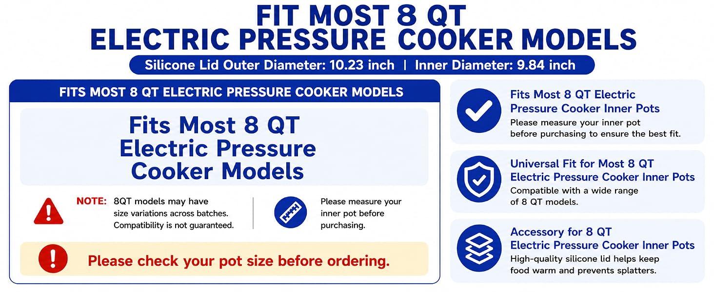 instant pot cover 8 quart