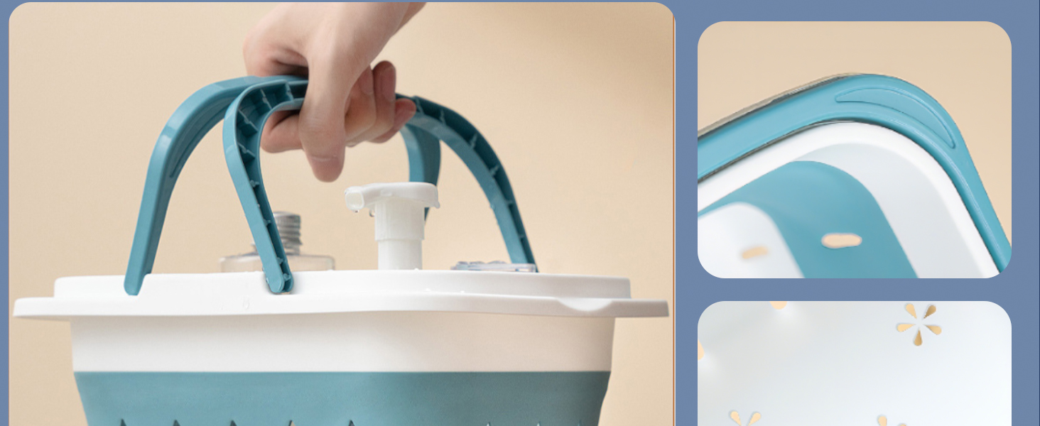 Haundry Portable Shower Caddy Basket