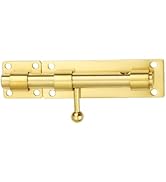 Alise Barrel Bolt Latch,Slide Bolt Latch,Solid 304 Stainless Steel Slide Lock for Fence/Wooden/Ba...