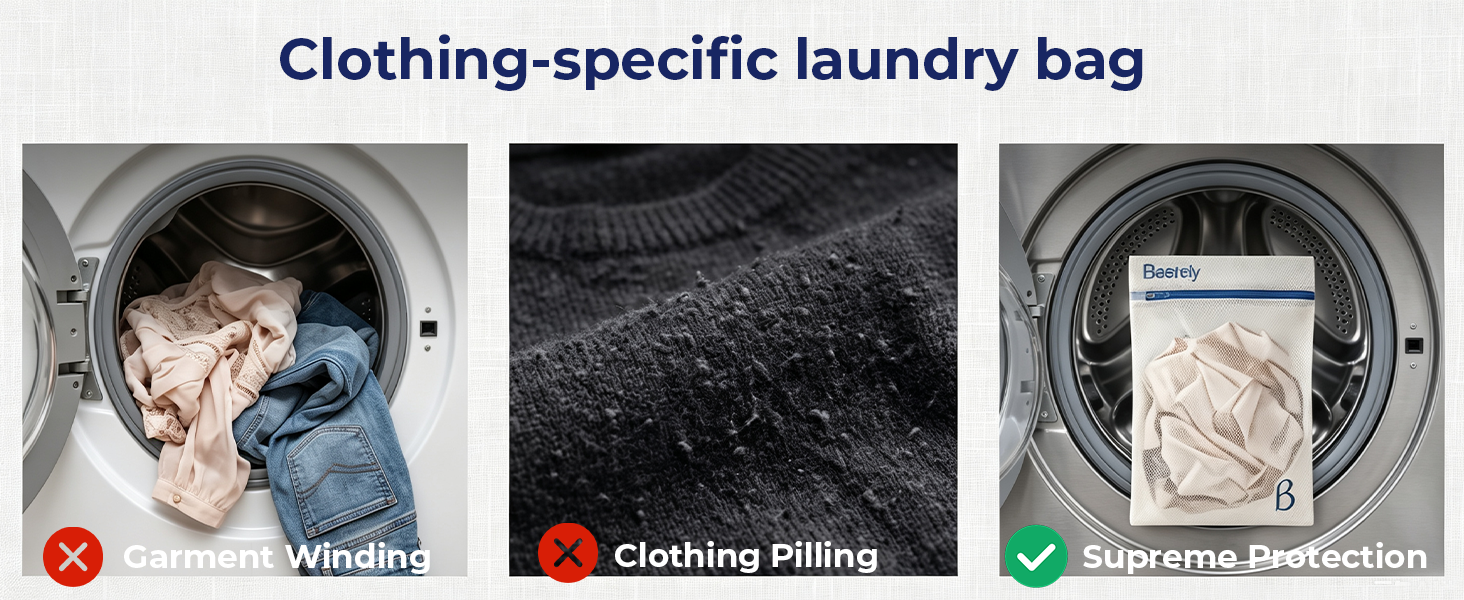 Supreme Protection for machine-washing clothes