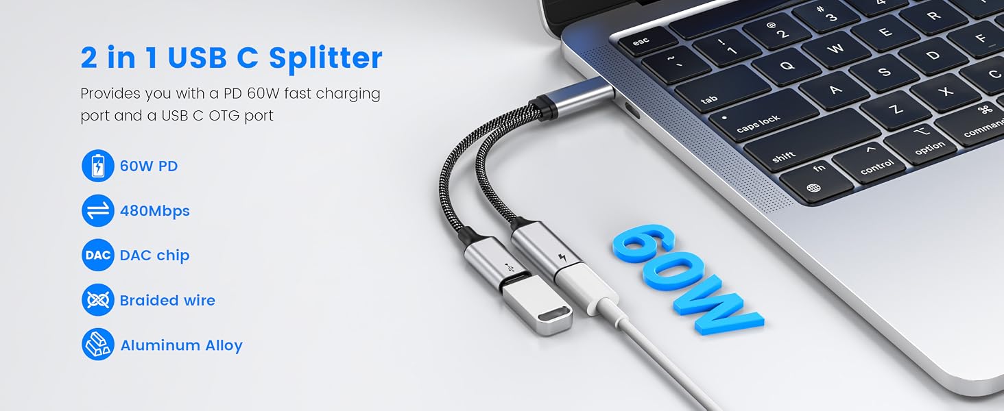 usb c splitter