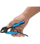 OX Pro Auto-Adjust Curve Jaw Pliers, 6 in - Soft Grip | Auto-adjusting pivot mechanism, serrated ...