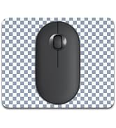 Dapesuom Small Mouse Pad, 5 x 6 Inch Thick Rubber Premium-Textured Non-Slip Portable & Washable M...