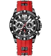 Gosasa Chronograph Mens Watches Military Sport Quartz Watch Luminous Date Fashion Wristwatch for ...