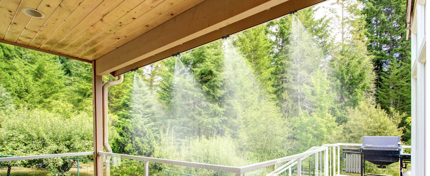 misters for outside patio