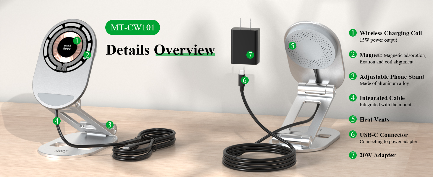 wireless charger station