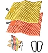 HAFITH Foam Hiking Seat, Sit Pad, Sit Pads for Backpacking, Seat Cushion with Carabiner Clips, Ca...