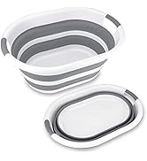 ddLUCK Multi-Functional Collapsible Pet Bathtub, Cat Bathtub Portable Indoor Outdoor Foldable Was...